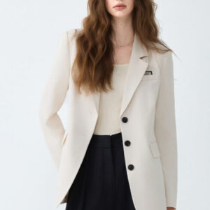 Elegant Long Sleeve Blazer