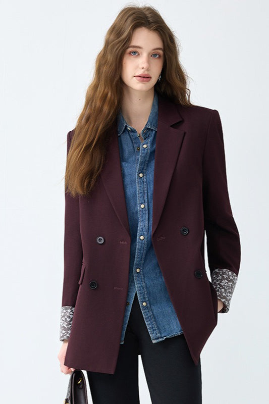 Elegant Mid-Length Office Blazer